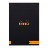 Rhodia le R Pad No. 18 A4 Lined Black - Cafe Supply