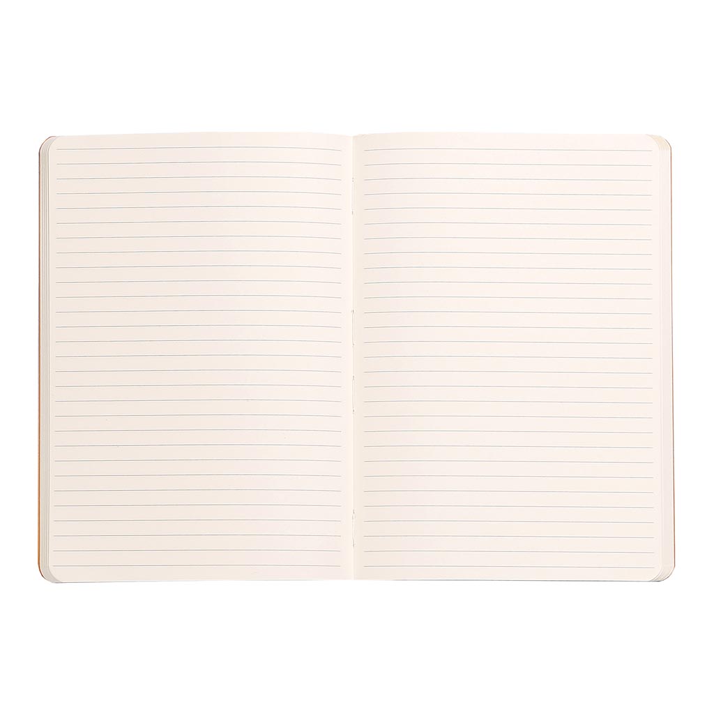 Rhodiarama Softcover Notebook A5 Lined Chocolate - Cafe Supply
