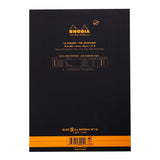 Rhodia le R Pad No. 18 A4 Lined Black - Cafe Supply