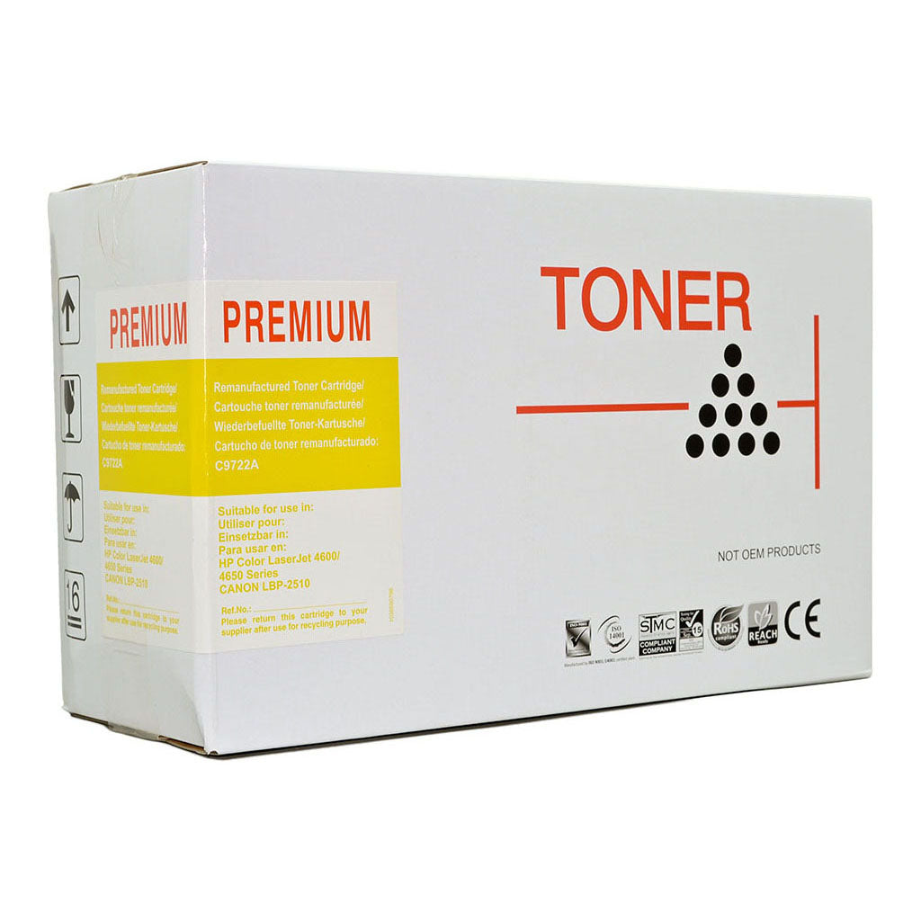 Icon Remanufactured HP C9722A Yellow Toner Cartridge - Cafe Supply