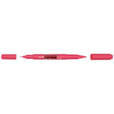Uni Prockey Marker Dual Tip 0.4/0.9mm Pink PM-120 - Cafe Supply