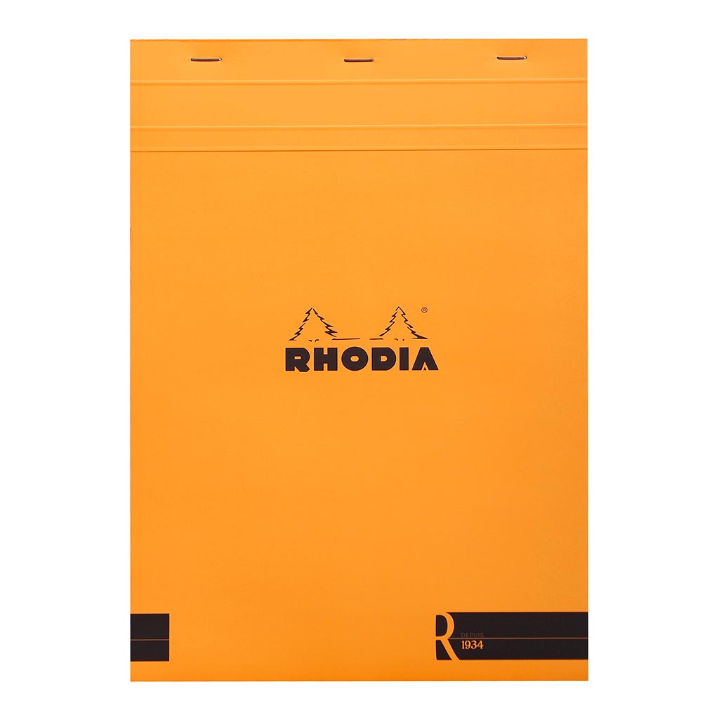 Rhodia le R Pad No. 18 A4 Blank Orange - Cafe Supply