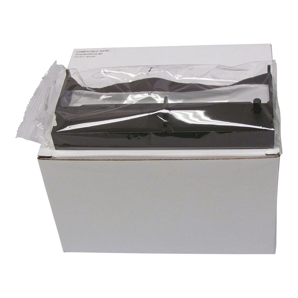 Icon Compatible Epson ERC35 Black Ribbon, Pack of 6 - Cafe Supply