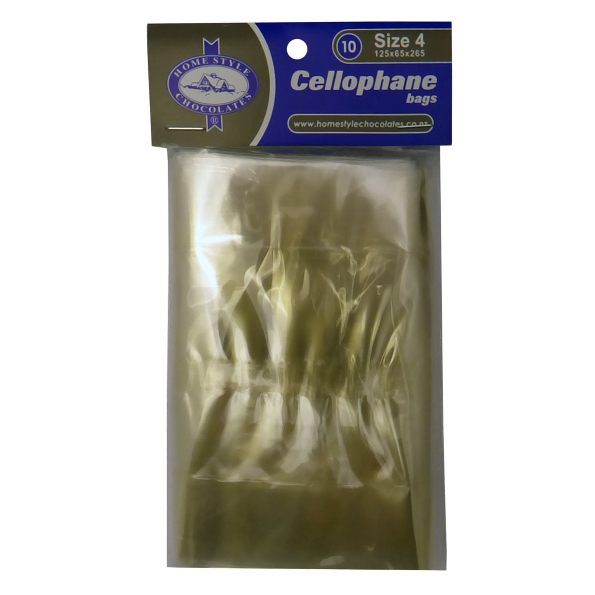 Cello Bag 4 - 125x265x65mm (100 PK) - Cafe Supply