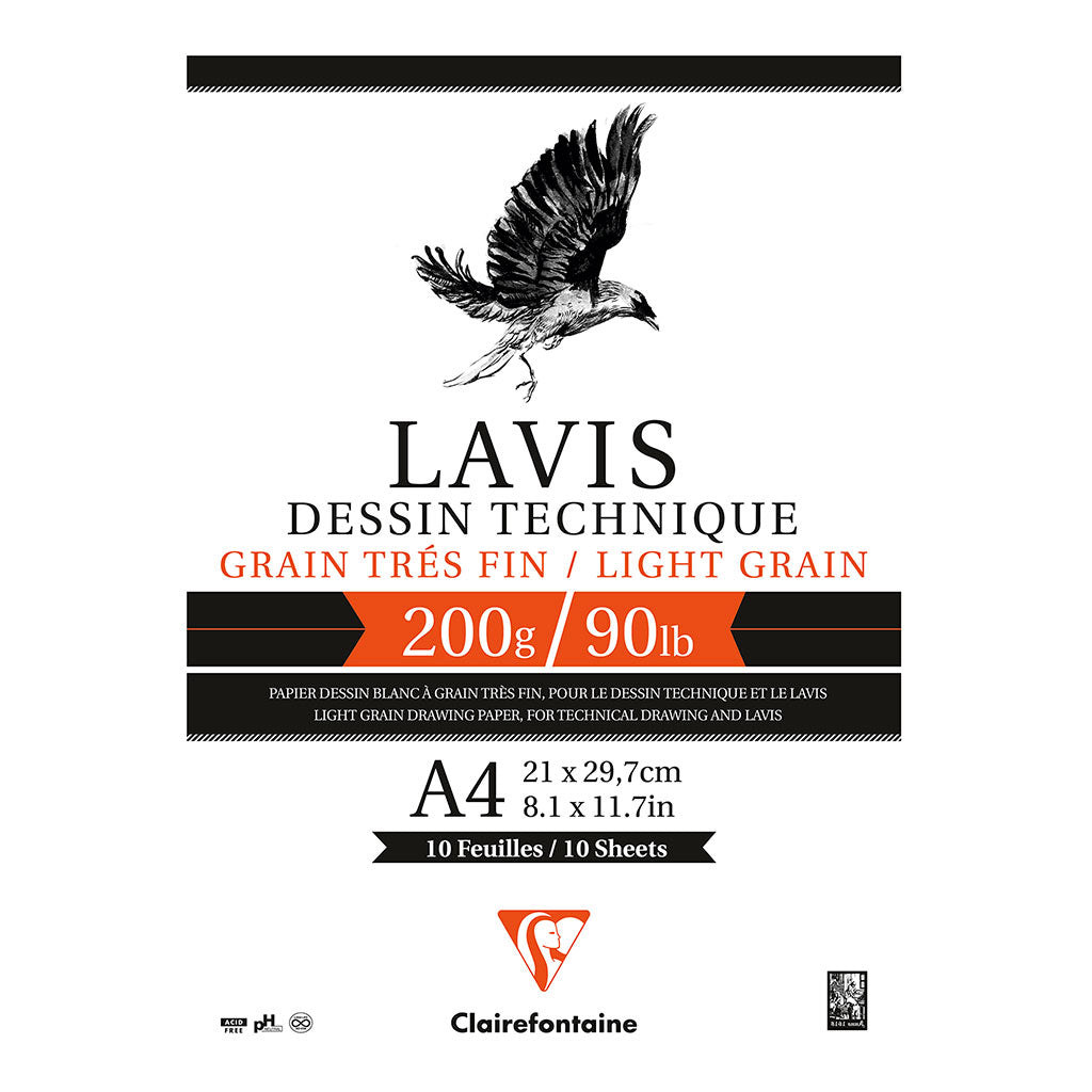 Lavis Dessin Technical Drawing Pad A4 10sh - Cafe Supply