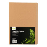Icon Manilla File Folders FS Kraft, Pack of 10 - Cafe Supply