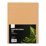 Icon Manilla File Folders A4 Kraft, Pack of 10 - Cafe Supply