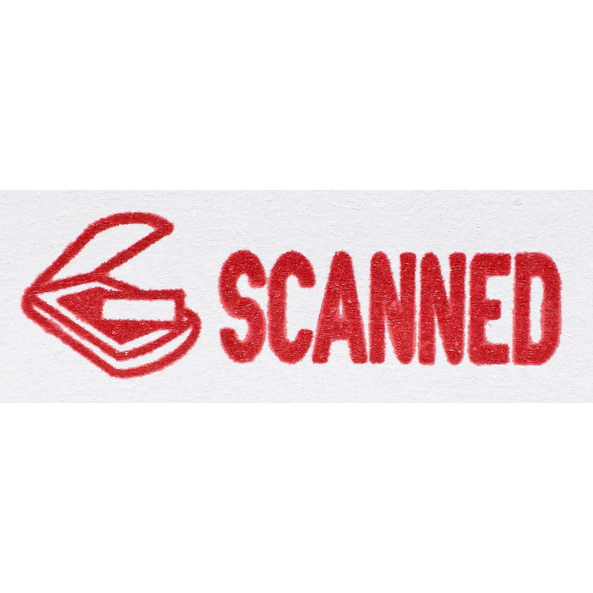 Dixon Stamp 005 Scanned Red Pre Inked - Cafe Supply