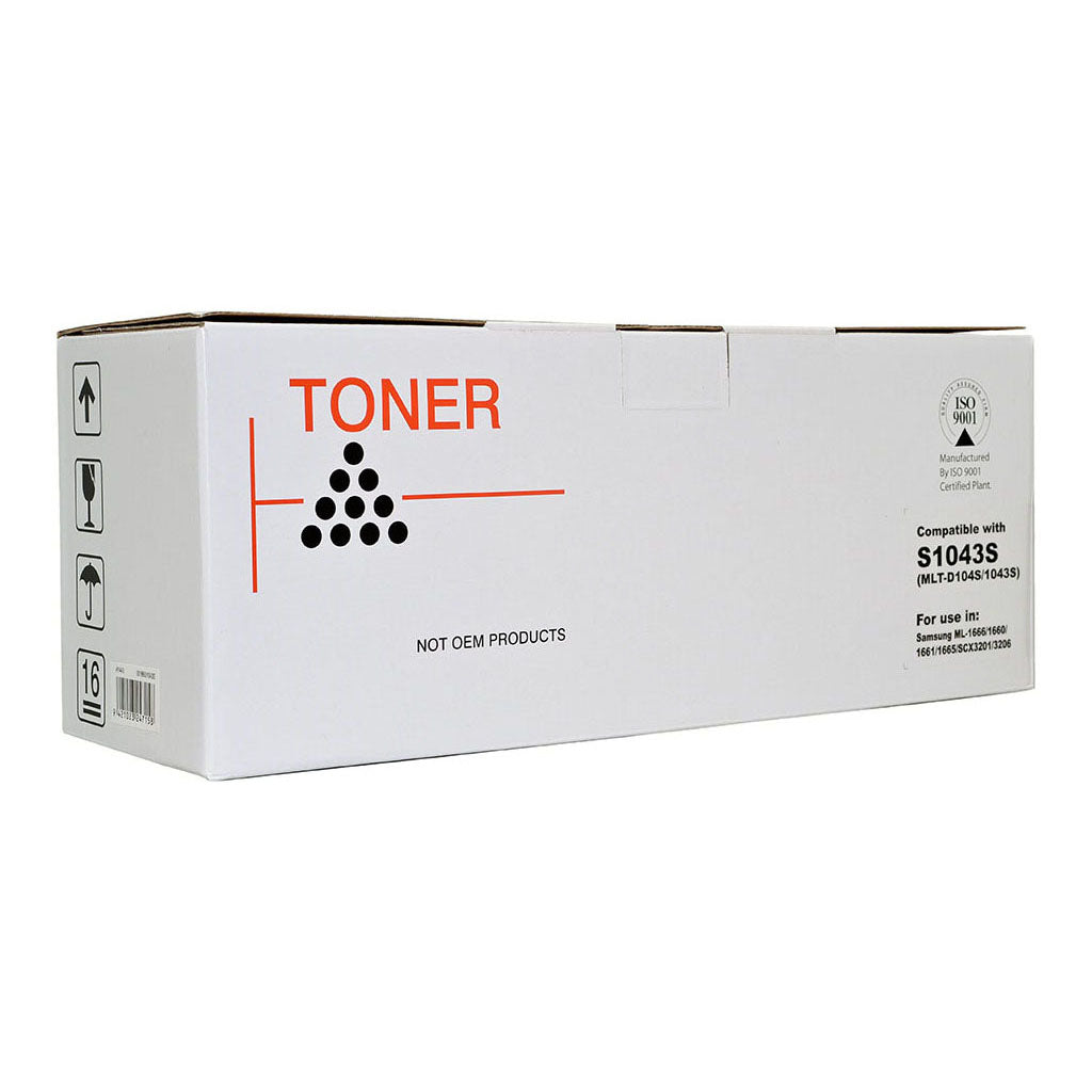 Icon Compatible Samsung ML1660 Black Toner Cartridge (MLT- D104X) - Cafe Supply