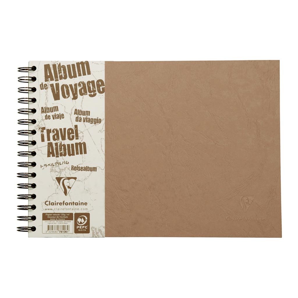 Age Bag Travel Album A4 Tobacco - Cafe Supply