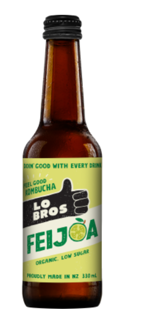 Lo Bros Feijoa Kombucha 330ml