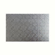 Oblong, Silver Polystyrene Board 29" x 16", 15mm thick - Cafe Supply