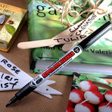 Uni Super Ink Capped Permanent Marker 0.9mm Black PNA-125 - Cafe Supply