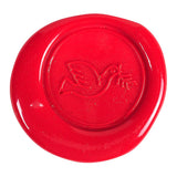 Herbin Engraved Seal Brass Disc Dove - Cafe Supply