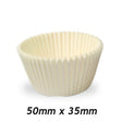 Standard Muffin Cups - 50 x 35mm (Sleeve 400) - Cafe Supply