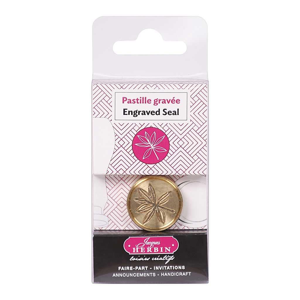 Herbin Round Wax Seal Laurel - Cafe Supply