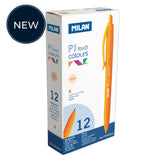 Milan P1 Touch Colours Ballpoint Pen Orange - Cafe Supply