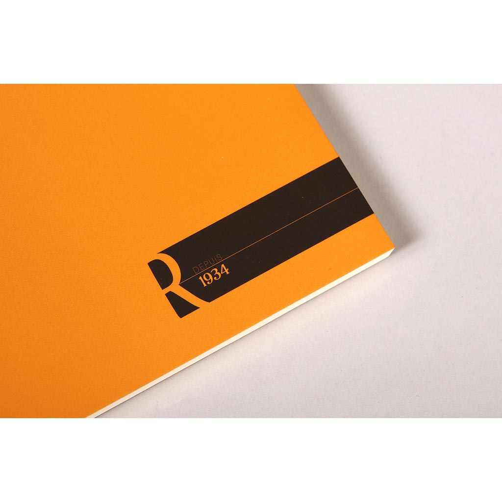 Rhodia le R Pad No. 16 A5 Lined Orange - Cafe Supply