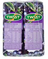 Twist Fruit Drink Blackcurrant 8pk - Cafe Supply