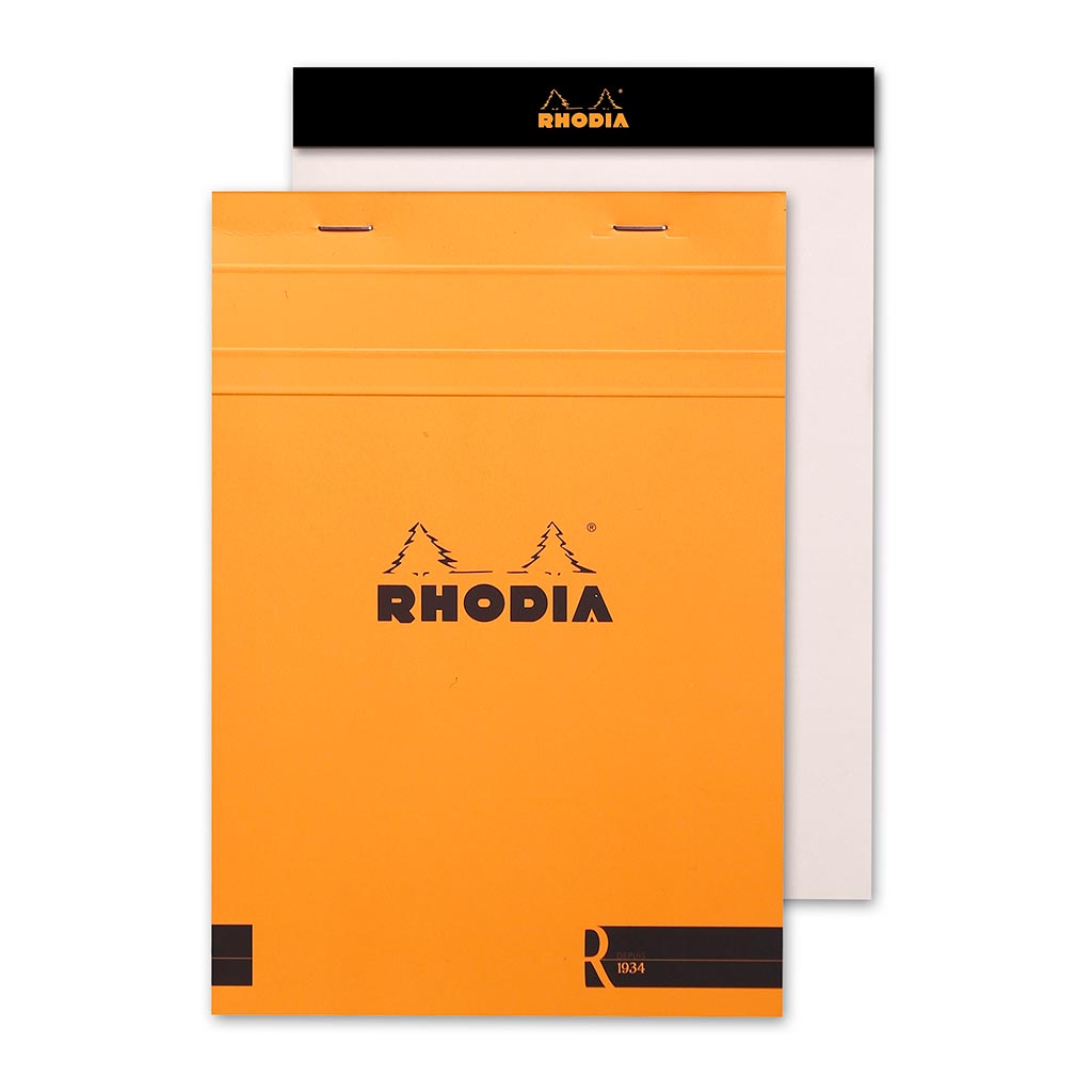 Rhodia le R Pad No. 16 A5 Lined Orange - Cafe Supply