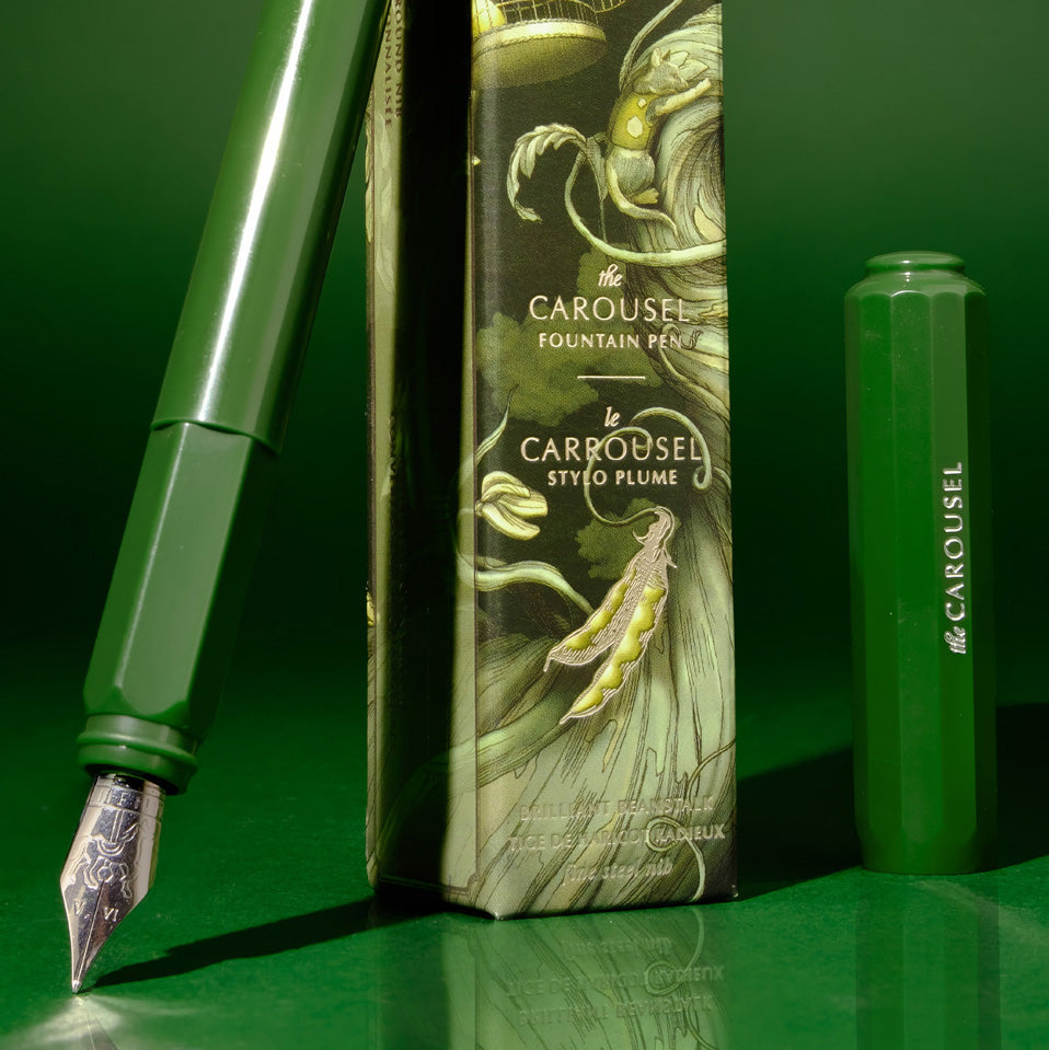 Ferris Wheel Press Fountain Pen Carousel Brilliant Beanstalk Medium - Cafe Supply