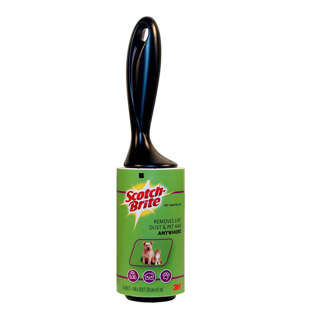 Scotch-Brite Pet Lint Roller 837R 56 Sheet - Cafe Supply