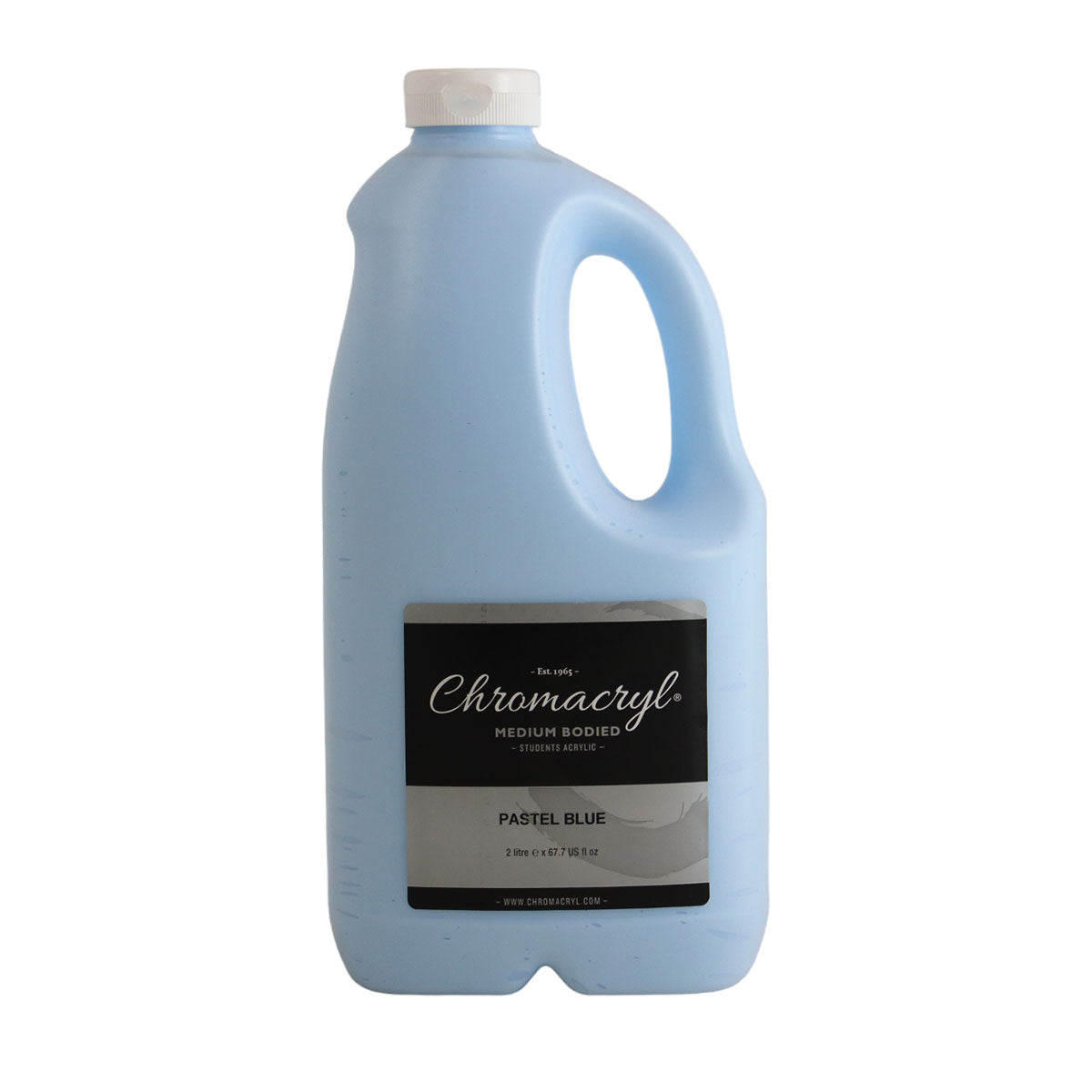 Chromacryl Acrylic Paint Student 2 Litre Pastel Blue - Cafe Supply
