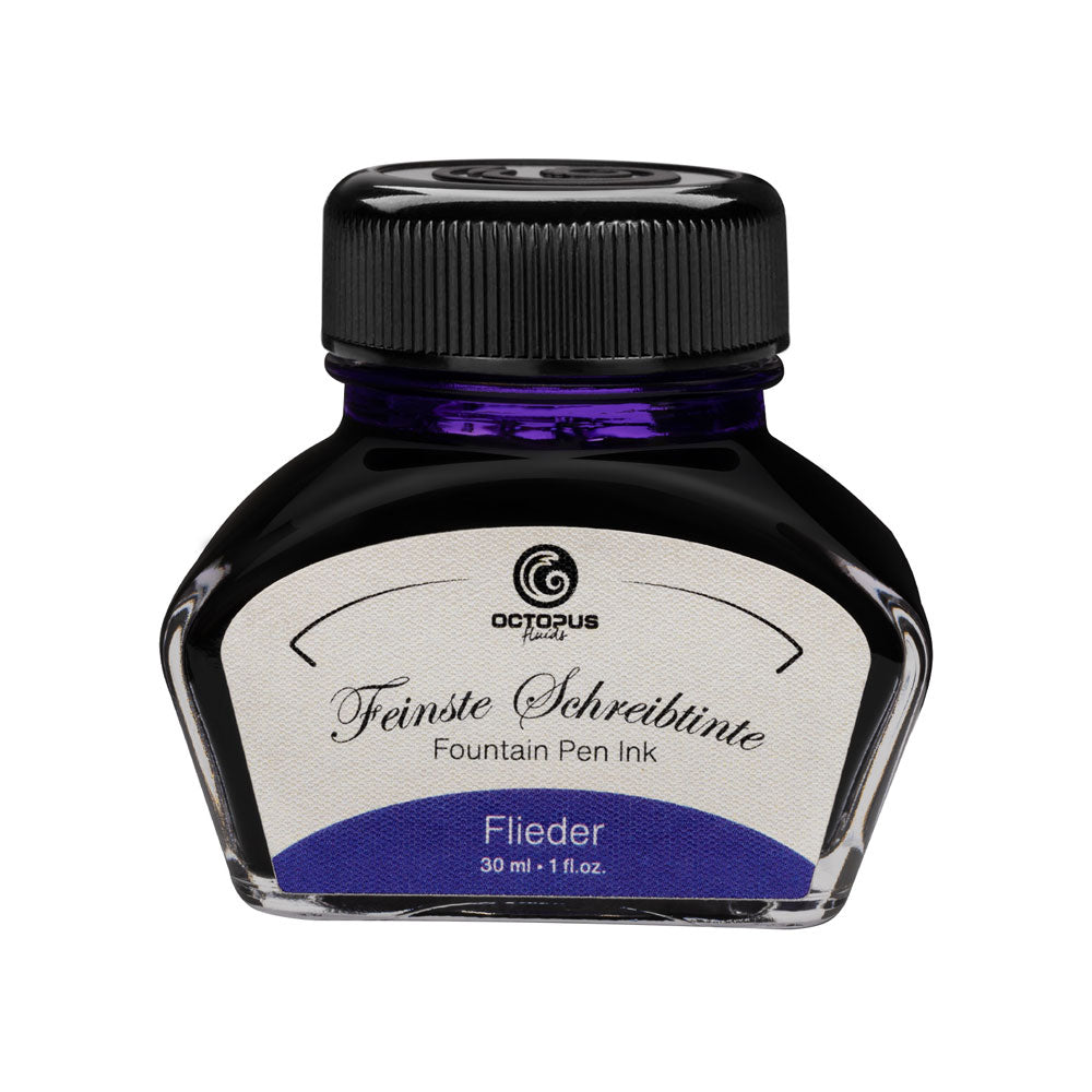 Octopus Fluids Fountain Pen Ink Lilac (Flieder) 30ml - Cafe Supply