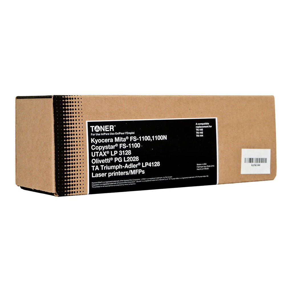Icon Compatible Kyocera TK144 Black Toner Cartridge - Cafe Supply