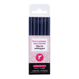 Herbin Wax Gun Sticks Dark Blue, Pack of 6 - Cafe Supply