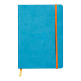 Rhodiarama Softcover Notebook A5 Dotted Turquoise - Cafe Supply