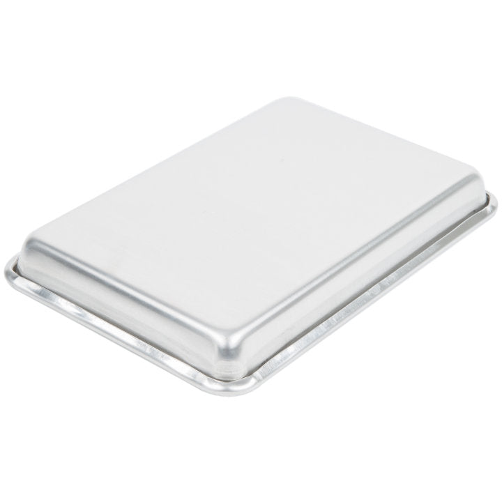 Eighth-size Wear-Ever® heavy-duty aluminum sheet pan with natural finish - Cafe Supply
