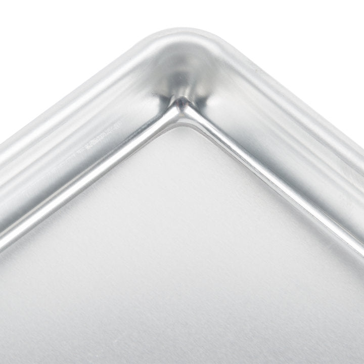 Eighth-size Wear-Ever® heavy-duty aluminum sheet pan with natural finish - Cafe Supply