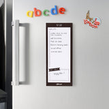 Pukka Carpe Diem Magnetic To Do List Black - Cafe Supply