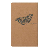Flying Spirit Sewn Notebook 7.5x12cm Kraft - Cafe Supply