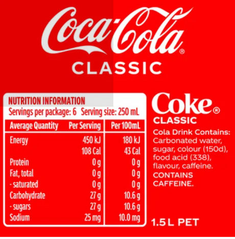 Coca-Cola Soft Drink 1.5l