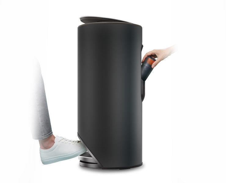 Joseph Joseph Arc 30L Bin - Carbon Black