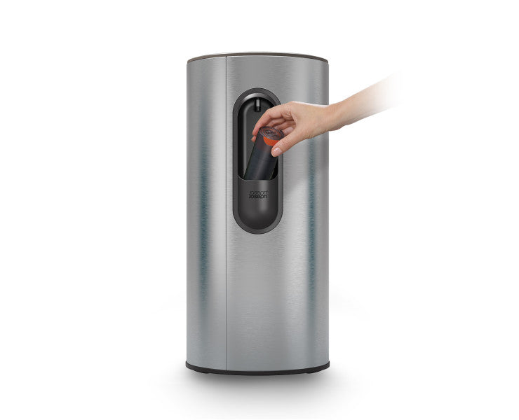 Joseph Joseph Arc 30L Bin - Stainless Steel