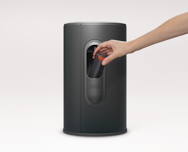 Joseph Joseph Arc 10L Bin - Carbon Black