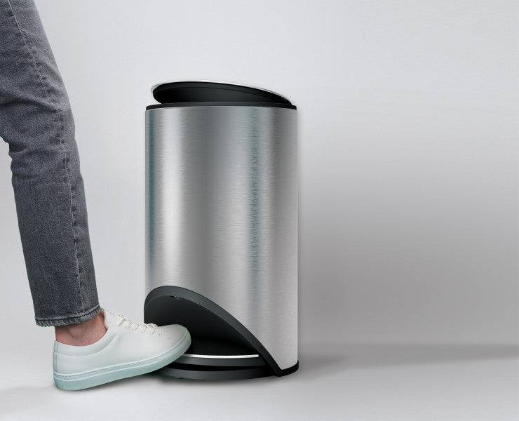 Joseph Joseph Arc 10L Bin - Stainless Steel