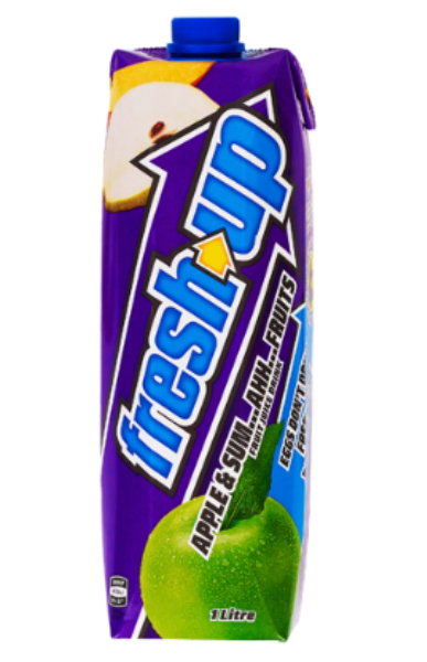 Fresh Up Apple & Sum..Ahh Fruits Fruit Juice Drink 1l - Cafe Supply