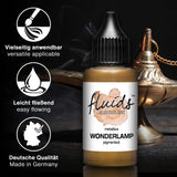 Octopus Fluids Alcohol Ink Wonderlamp Gold Metallic 30ml - Cafe Supply