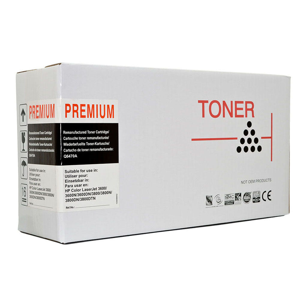 Icon Remanufactured HP Q6470A CART 317 CART 311 Black Toner - Cafe Supply