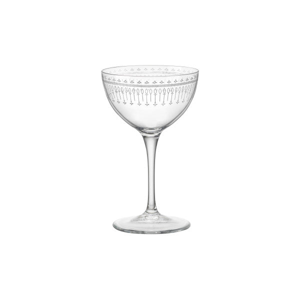 Bormioli Rocco Bartender Art Deco' Martini 235ml - Cafe Supply
