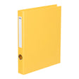 Icon Ringbinder Linen A4 2D 26mm Yellow - Cafe Supply