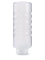 32-ounce Traex® Color Mate clear squeeze dispenser with FlowCut™ cap - Cafe Supply