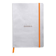 Rhodiarama Softcover Notebook A5 Dotted Silver - Cafe Supply