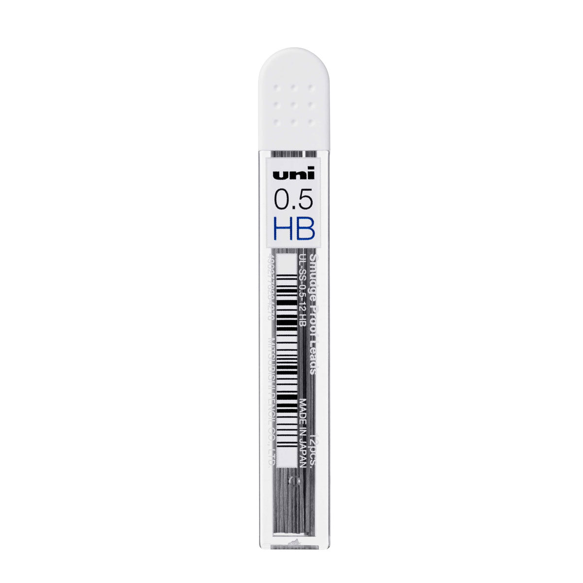 Uni Mechanical Pencil Leads 0.5 HB Pk12 - Cafe Supply