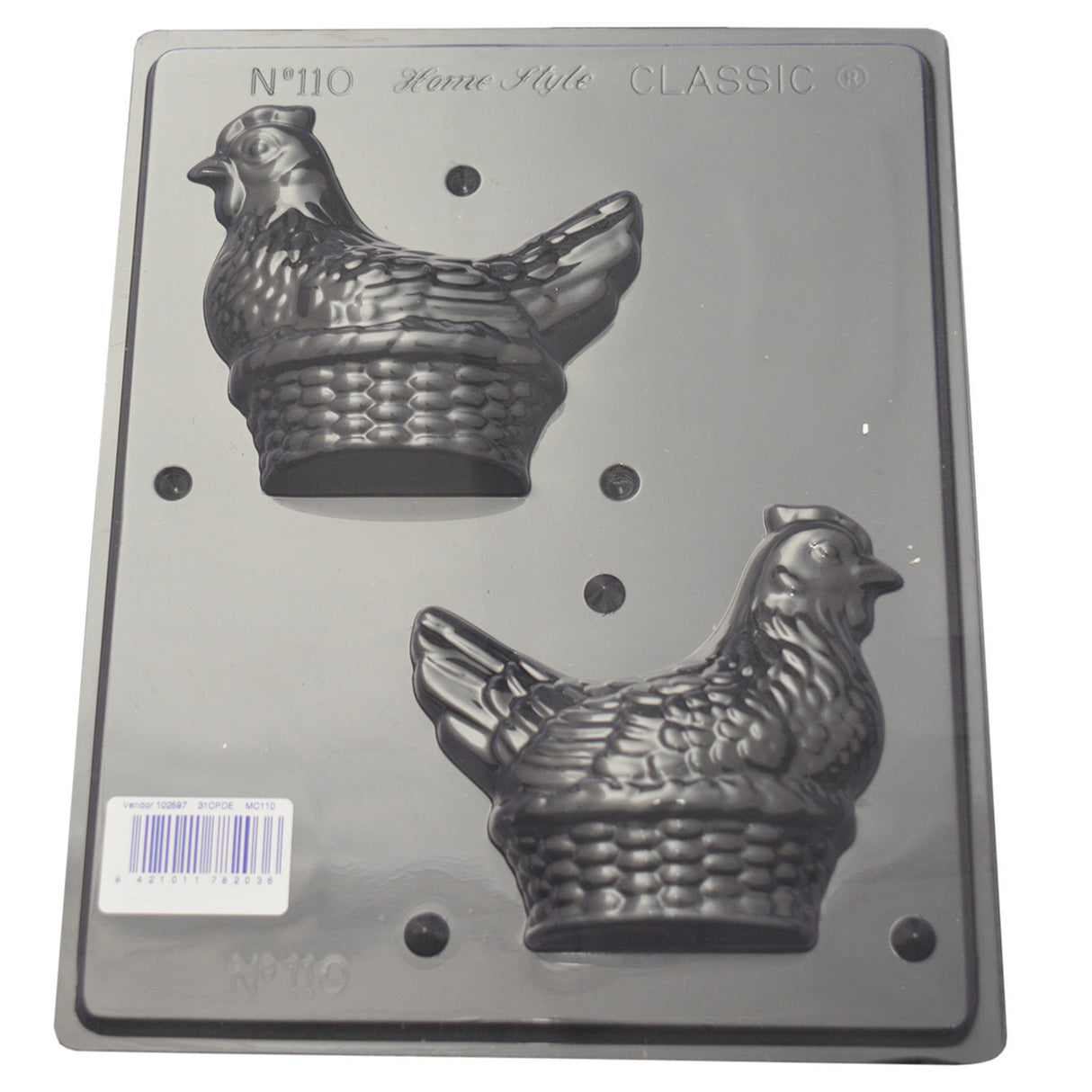 Happy Hen Mould (0.6mm) - Cafe Supply