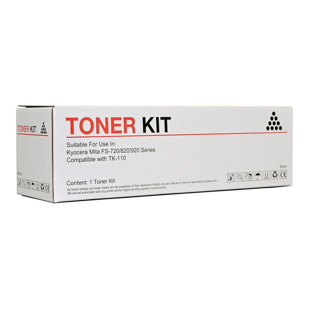 Icon Compatible Kyocera TK110 Black Toner Cartridge - Cafe Supply